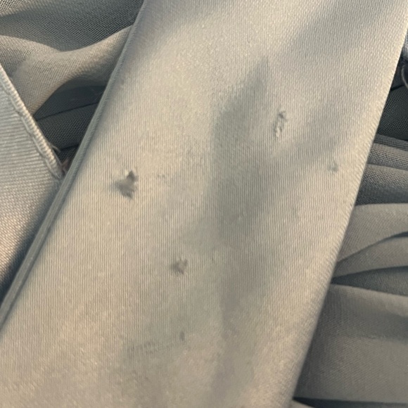 J.J.’s House beautiful taffeta and satin light blue size S party dress. EUC. - Picture 10 of 11